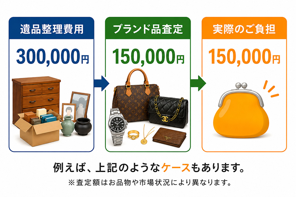 買取によって整理費用を軽減できる場合があります