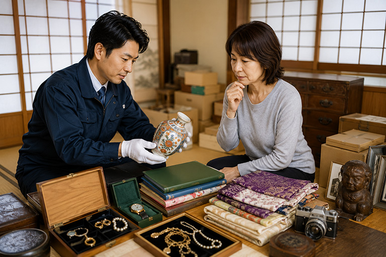 遺品の中には価値のあるお品物が眠っていることがあります