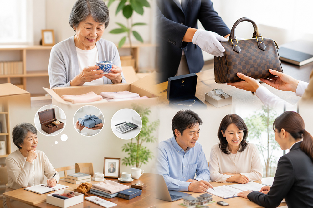 生前整理と買取を同時に行うメリット